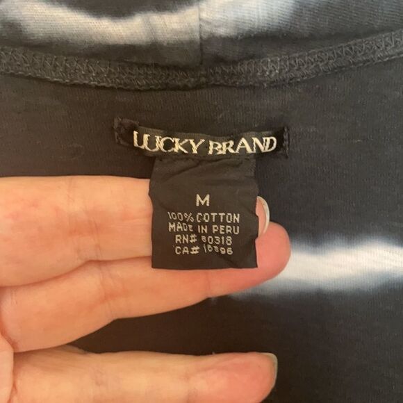 Lucky brand tie dye open jacket - Picture 2 of 5